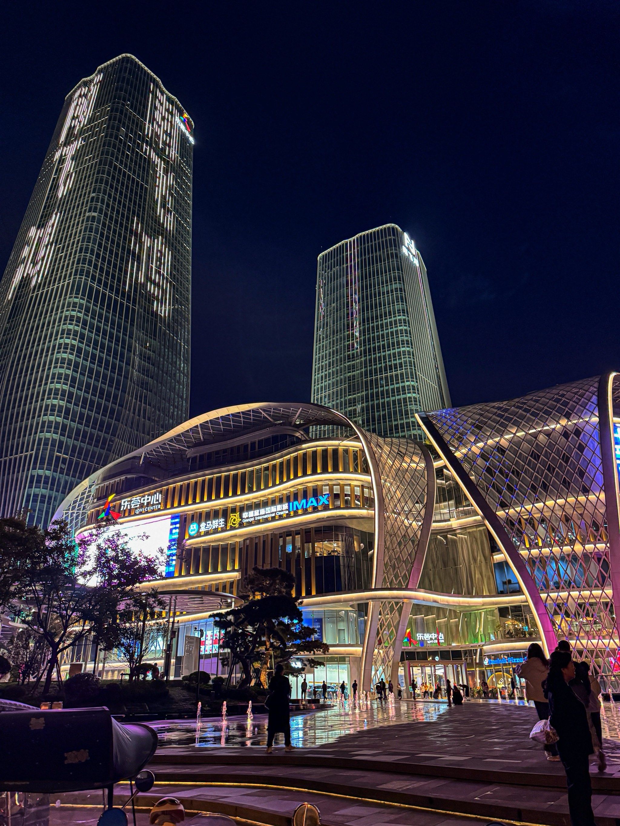 喜迎国庆🤩西安"双子塔"格外美丽🤩