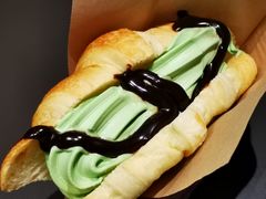 宇治抹茶口味心冻角-麦当劳(铜锣湾店)