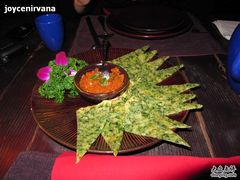 美味的野菜饼-花马天堂云南餐厅 Lost Heaven(高邮路店)