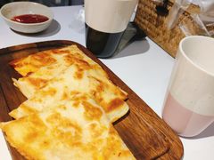 红薯玉米奶酪煎薄饼-秀儿家の小确幸融合西餐厅(万达店)