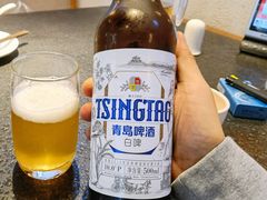 青岛白啤-万重锦·人文川菜馆(骡马市店)