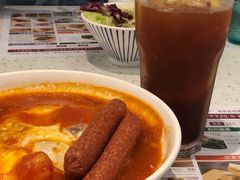 番茄肠仔蛋汤粉-新宝餐厅(流塘店)