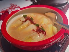 瑶柱鸡汤娃娃菜-悦轩中餐厅·高空江景·杭州柏悦酒店