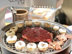 -草家酱蟹炭火烤肉店(珲春南路一店)