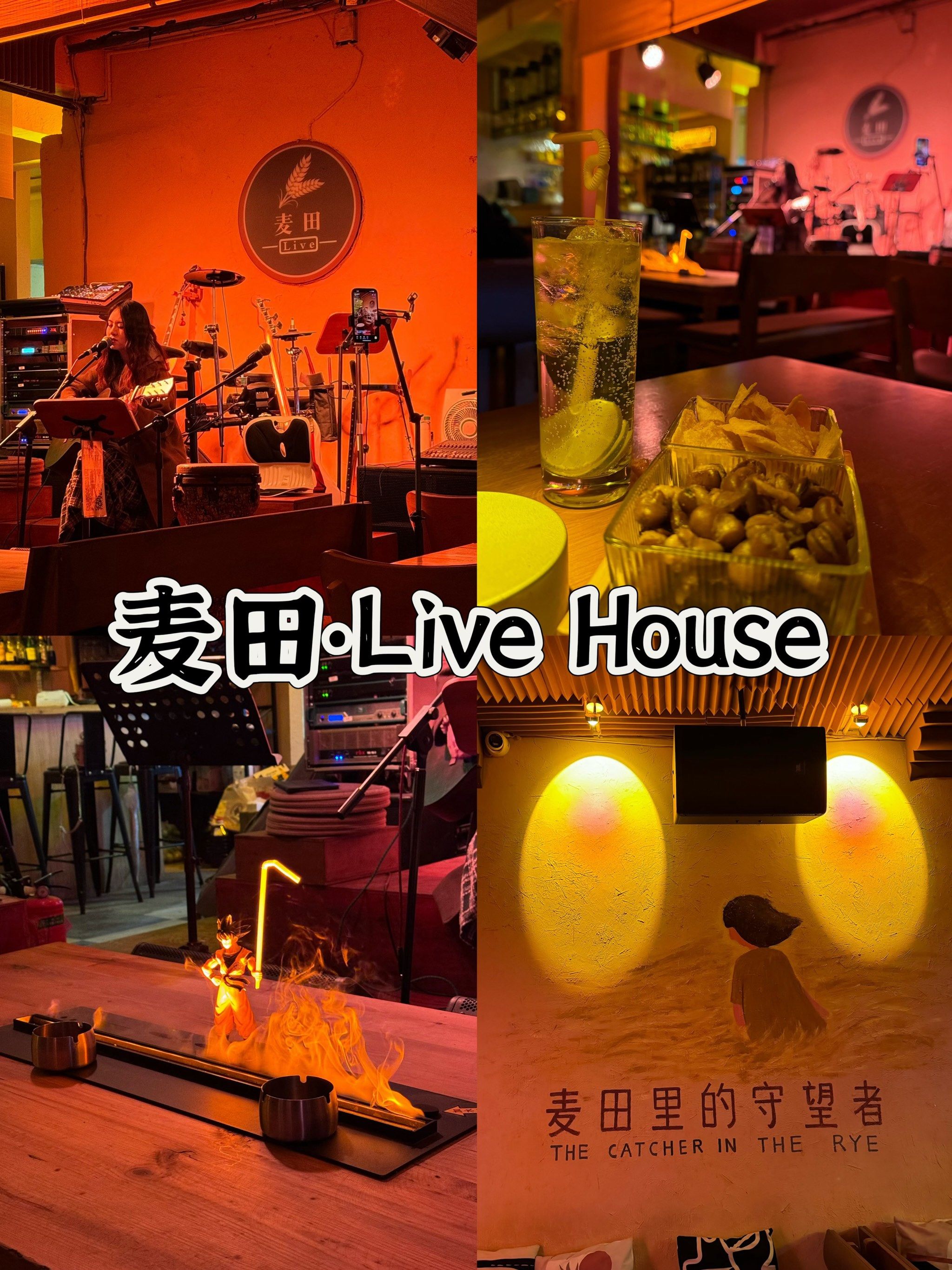 大理必去酒吧|麦田live house