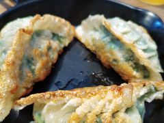 香煎韭菜饺子-庆粥今宵(西平店)