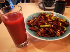 黔味爆腰花-山石榴·贵州菜(丰盛里店)