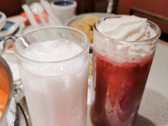 杨梅啵啵茶-左庭右院鲜牛肉火锅(苏州园区永旺店)