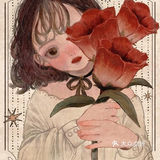 【 复古风少女插画，心都要化了。✨ 】