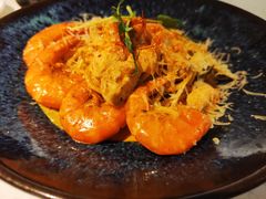 芝士蘑菇鲜虾意大利面-BE BRIGHT KITCHEN(正佳广场店)
