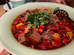 海鲜毛血旺-绿茶餐厅(coco park 店)