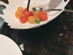 话梅雪碧番茄-新天世纪中餐厅