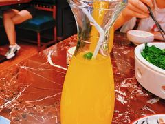 新白鹿の青柠冰桔茶-新白鹿餐厅(爱琴海购物中心店)
