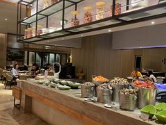 自助取餐区-深圳佳兆业万豪酒店-金沙全日餐厅