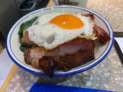 厚切叉烧煎蛋饭-华嫂冰室(湾仔店)