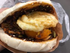 蛋菜夹馍-老马家马蓉蛋菜夹馍·腊牛肉夹馍(回民街店)