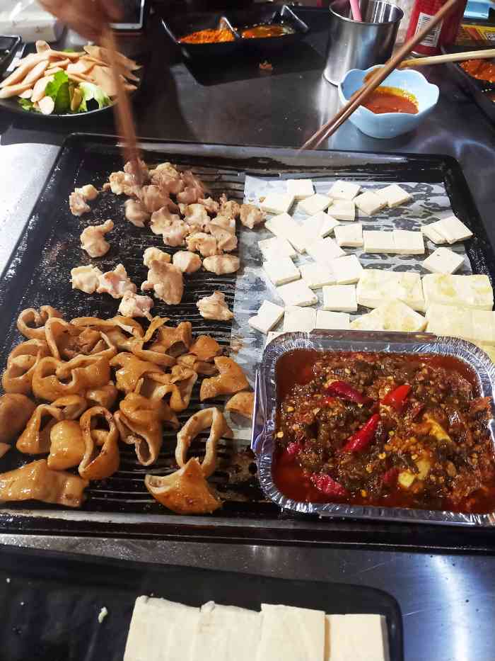 小姐姐烤肉·贵州特色小豆腐(东原大石坝店)-"朋友住家首创洪恩附近.