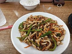 鱼香肉丝-健康小吃