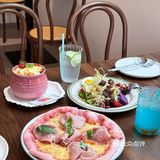 这样chill的小院子 居然藏在居民区咖啡店