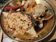 -草家酱蟹炭火烤肉店(珲春南路一店)