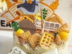-圆鹿鹿·鲜果半糖蛋糕(常平店)
