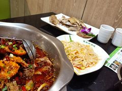 陕西凉皮-清真·锦翔炝锅鱼(明德门店)