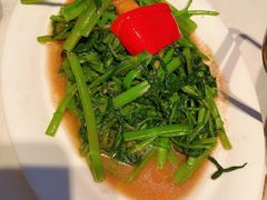 虾酱炒空心菜-肥仔文澳门猪骨煲(南京西路店)