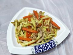 特产蒲竹笋炒肉丝-蟹道河蟹大米商行