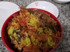 三色饭-阿清嫂农家乐.黎窑烤鸡
