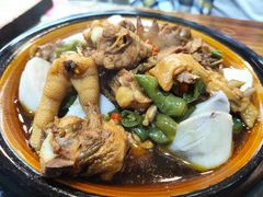 鲜椒芋儿鸡-朱大嘴肥肠血旺(福字街店)