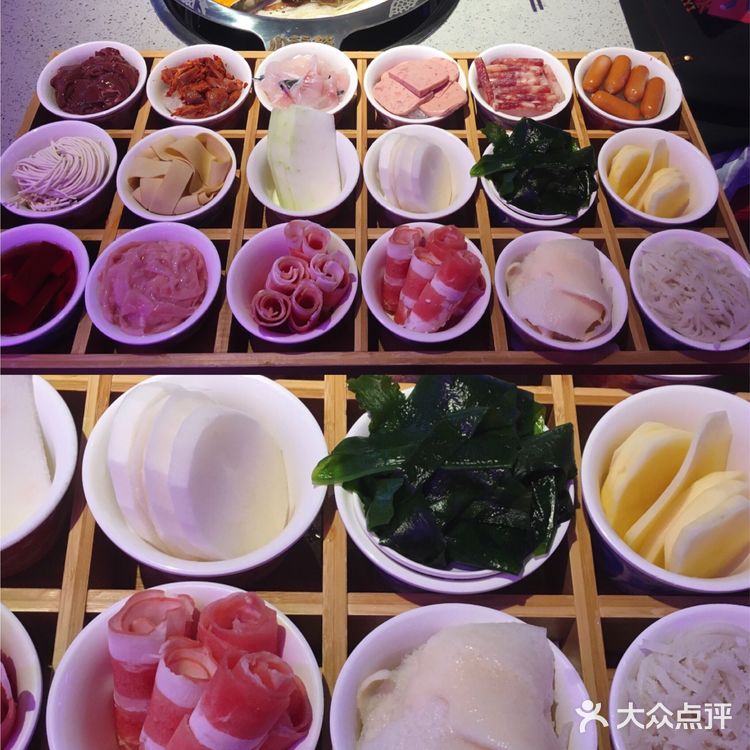 小碗火锅菜,一次可以尝更多的味道