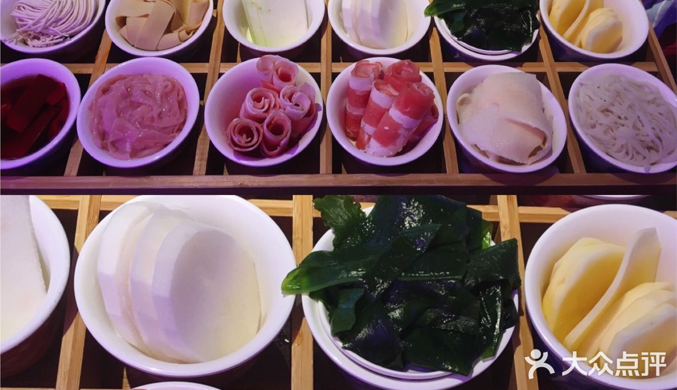 小碗火锅菜，一次可以尝更多的味道