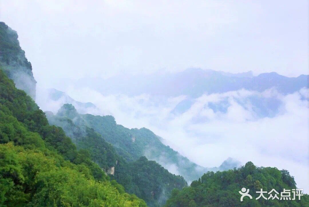 雨后少华，雾腾云翻。 人间仙境，绝美震撼！