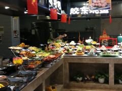 自助取餐区-海派美食·家宴海鲜青岛菜·石锅鲽鱼头(东方城店)