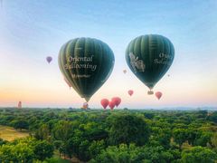 -蒲甘热气球