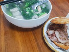 丸子汤-秦豫肉夹馍(东羊市店)