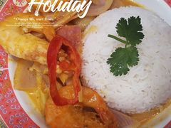 招牌古法秘制咖喱皇虾配饭-曼谷食堂·泰国家庭料理(丹桂路店)