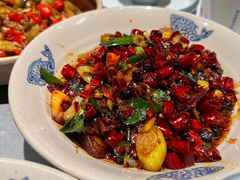 蒜苗回锅肉-潇湘阁(汉光百货店)