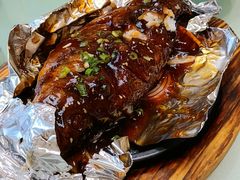 铁板烧汁鲈鱼-八珍饺子·烤鸭·家常菜