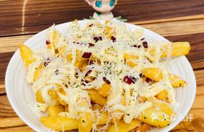 Garlic Butter Sauce Fries