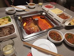 牛油麻辣锅底-海底捞火锅(南山京基百纳店)
