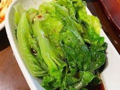 白灼生菜-胖哥俩肉蟹煲(苏州中心店)
