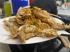 椒盐濑尿虾-凤城康记饭店