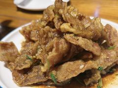 老式牛肉锅包-蒙艾里民族传统菜蒙餐