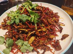 干煸牛肉丝-小眼睛餐饮&杨杨夜宵