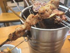烤汶泰式鸡肉串-炒豆合作社(东四总店)