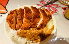 Extra Thick Pork Cutlet Rice