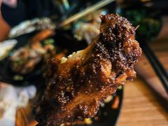 烤中翅-陈员外正宗夹江烧烤(广福路店)