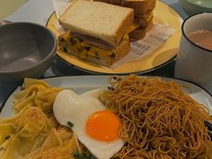 鮮蝦雲吞蝦子撈麵-梳打冰室(氹仔店)