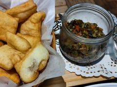 包尔萨克配牛肉炒咸菜-北疆饭店(金狮广场店)